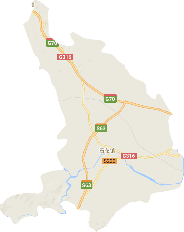 石花镇电子地图