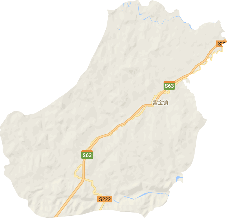 紫金镇电子地图