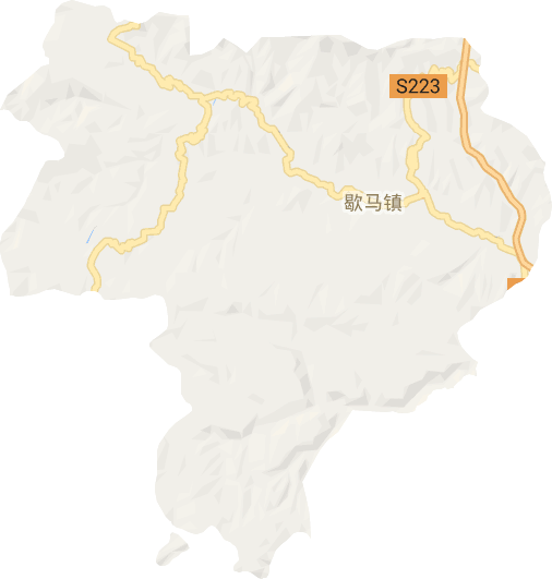 歇马镇电子地图