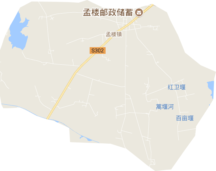 孟楼镇电子地图