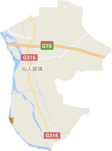仙人渡镇电子地图