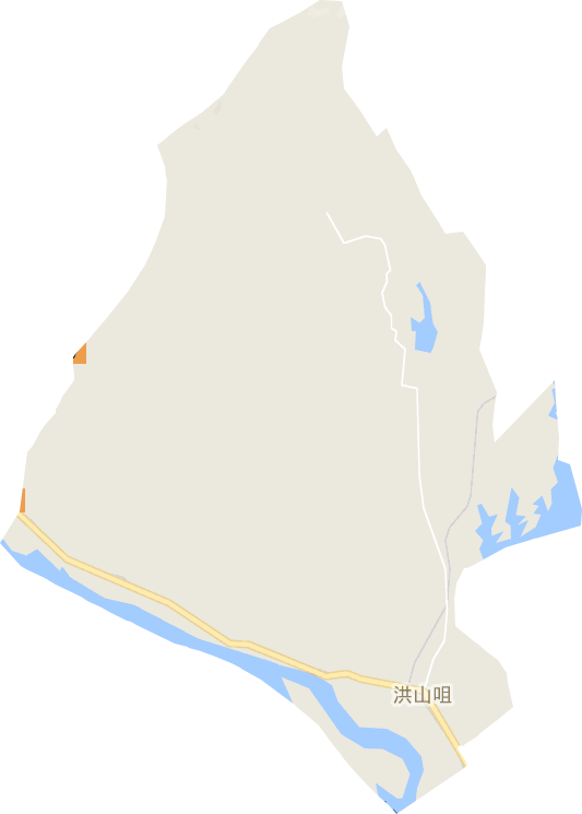 洪山嘴镇电子地图