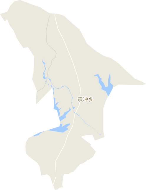 袁冲乡电子地图