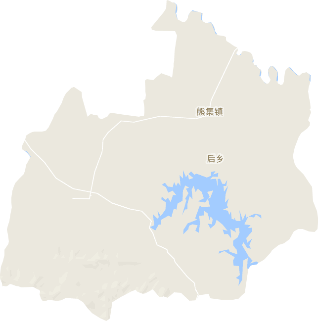 熊集镇电子地图