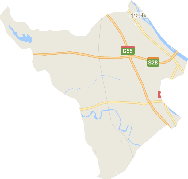 小河镇电子地图