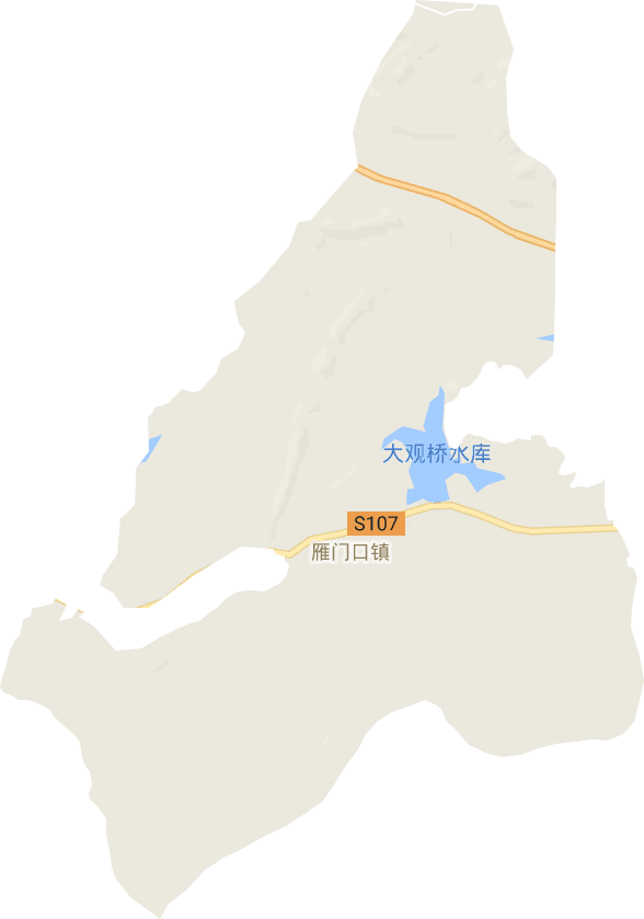 雁门口镇电子地图