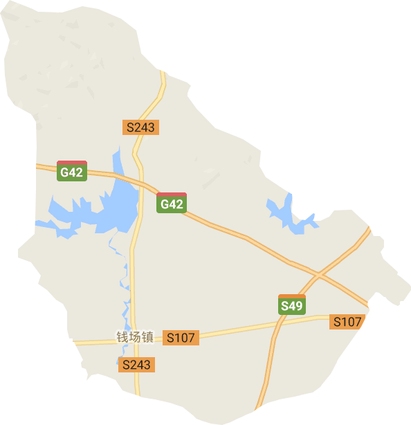钱场镇电子地图