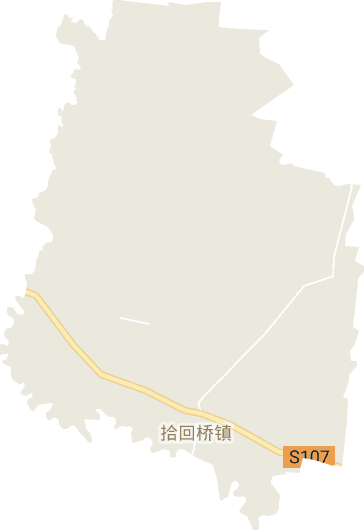 拾回桥镇电子地图