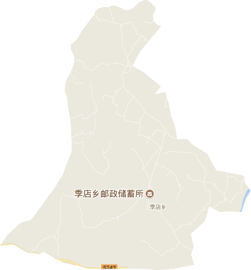 季店乡电子地图