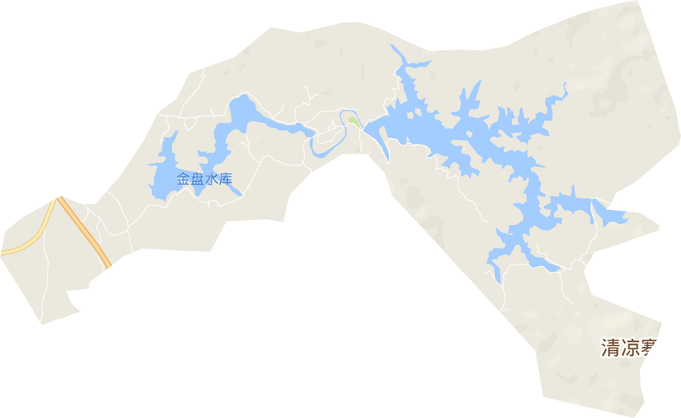 观音湖生态文化旅游渡假区电子地图