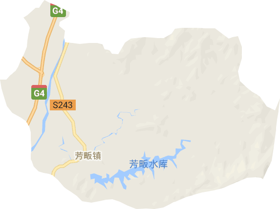 芳畈镇电子地图