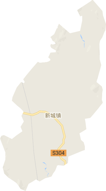 新城镇电子地图