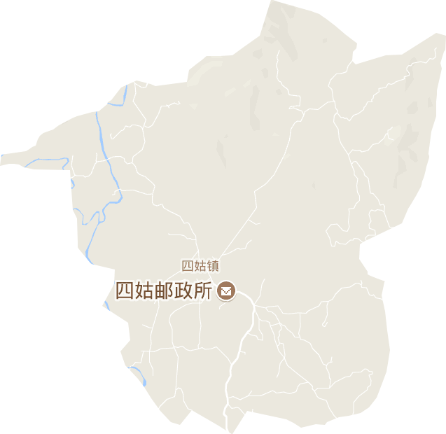四姑镇电子地图