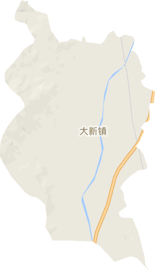 大新镇电子地图
