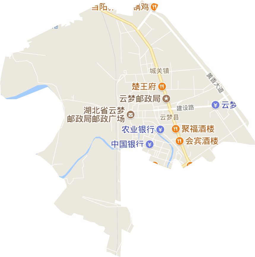 城关镇电子地图