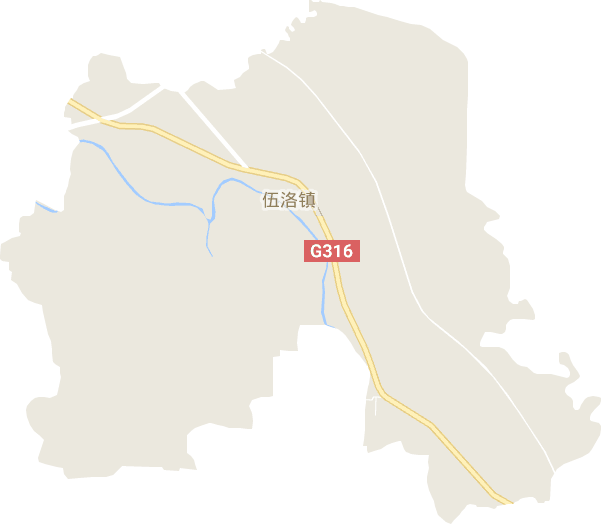 伍洛镇电子地图