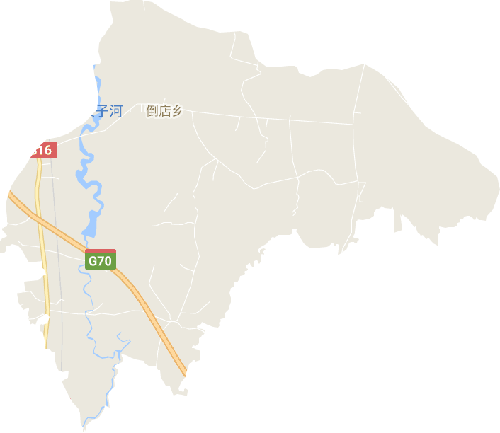 倒店乡电子地图