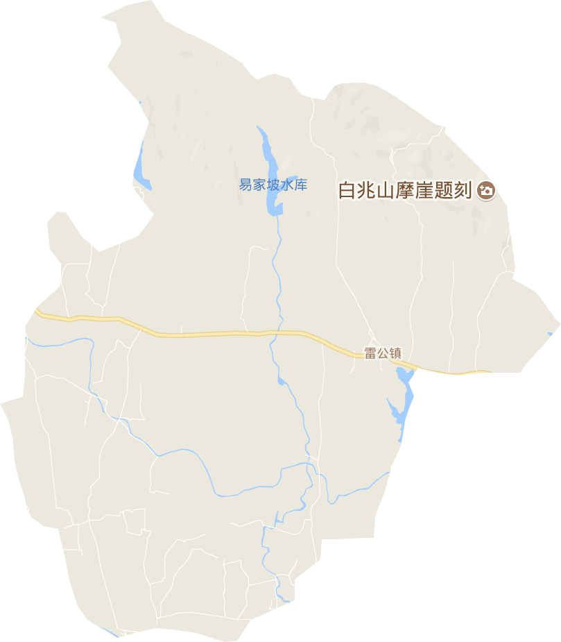 雷公镇电子地图