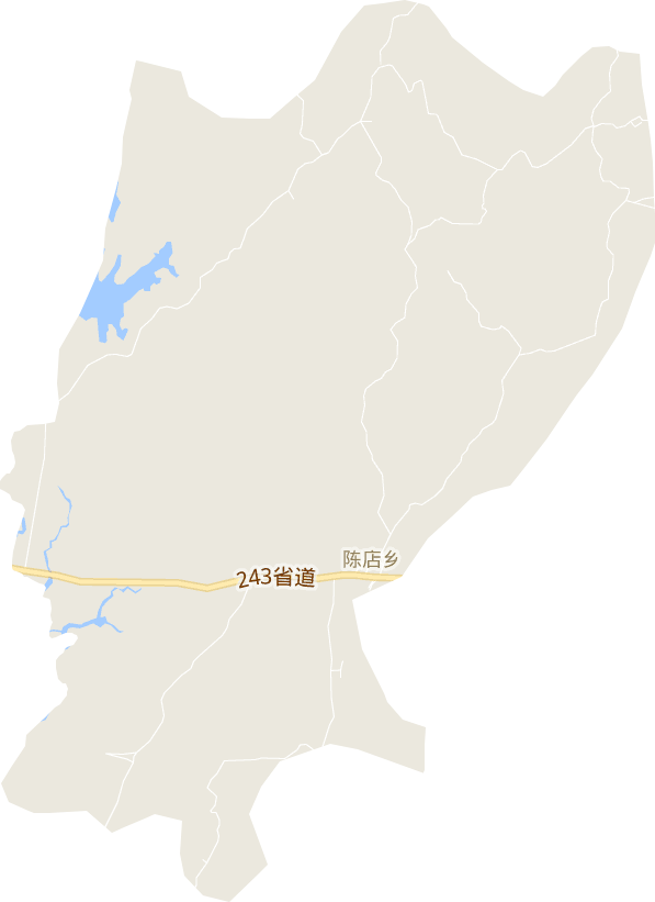 陈店乡电子地图