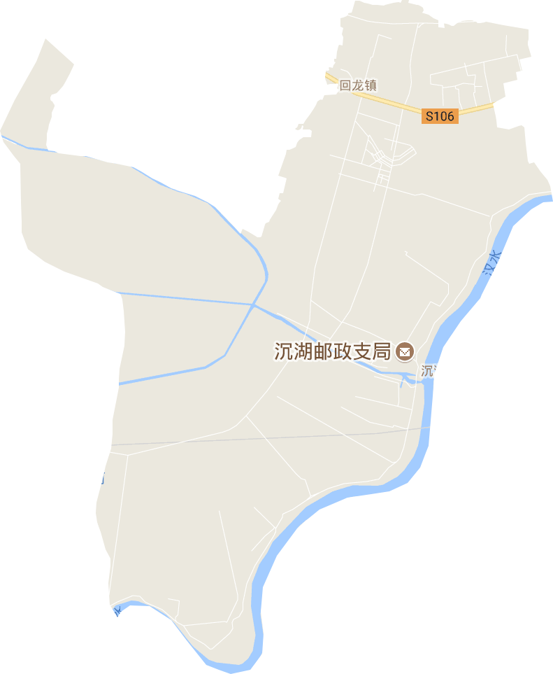 沉湖镇电子地图