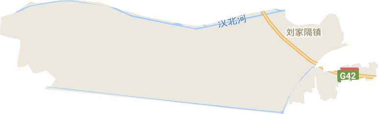 刘家隔镇电子地图