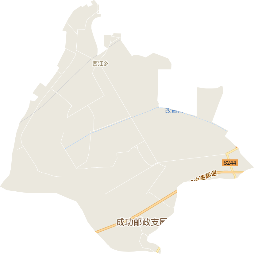 西江乡电子地图