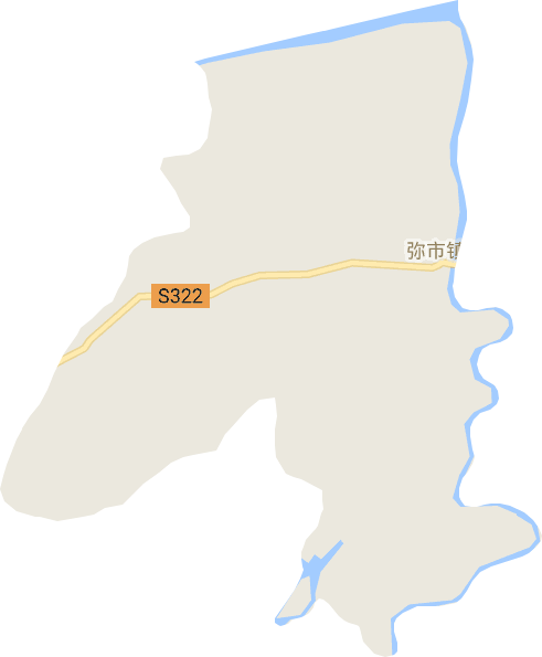 弥市镇电子地图
