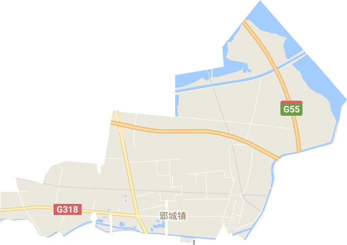 郢城镇电子地图