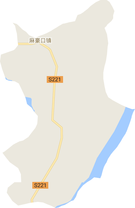 麻豪口镇电子地图