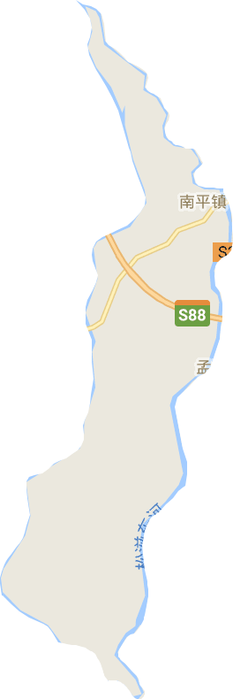 南平镇电子地图