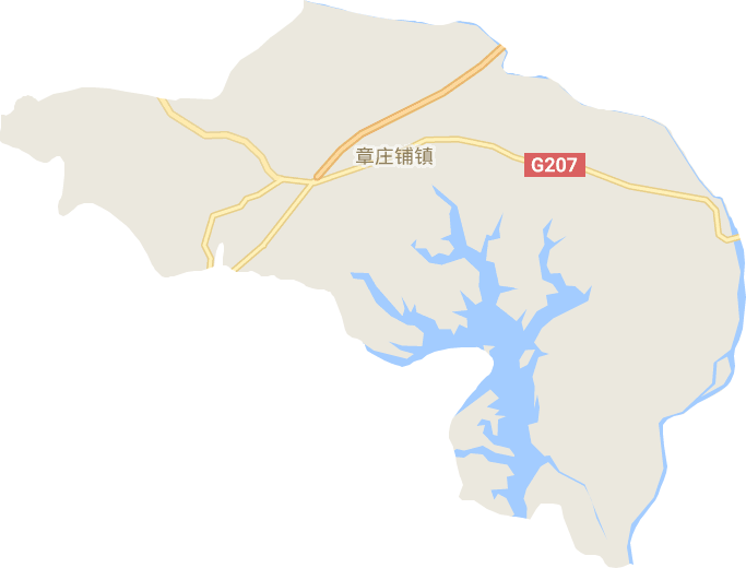 章庄铺镇电子地图