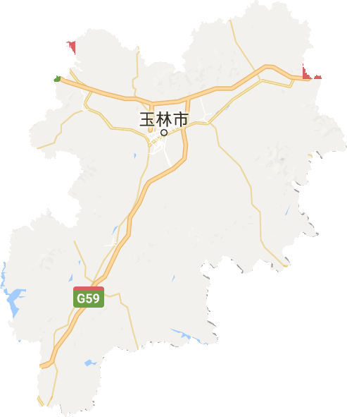 玉林市电子地图