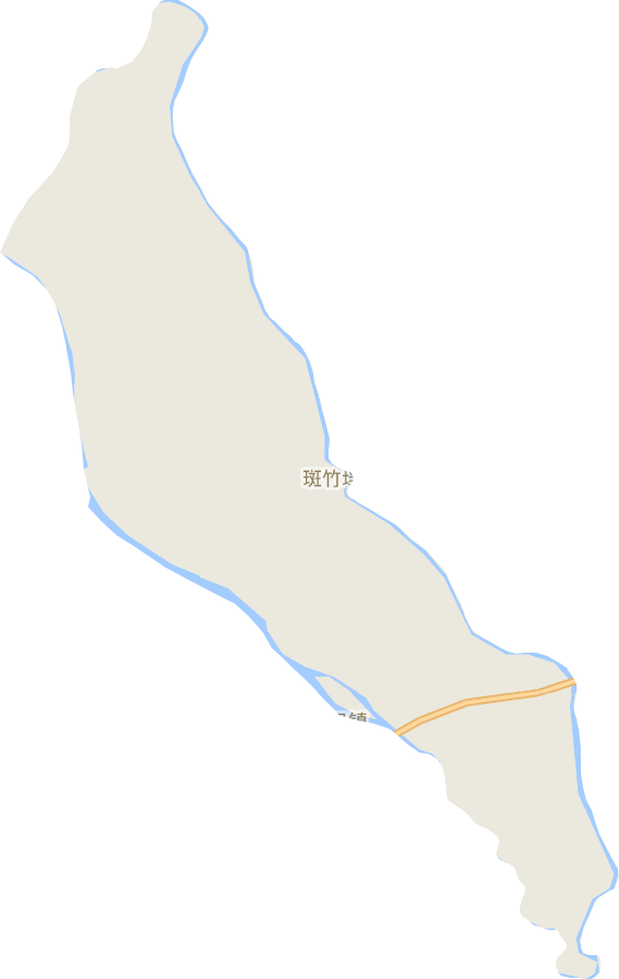 斑竹垱镇电子地图