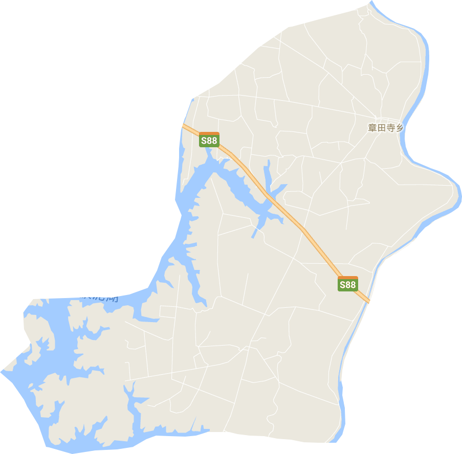 章田寺乡电子地图