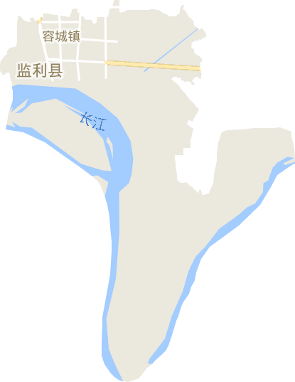 容城镇电子地图