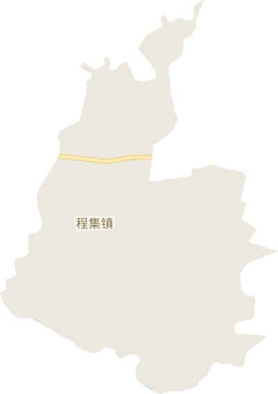 程集镇电子地图