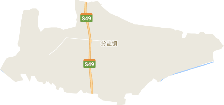 分盐镇电子地图