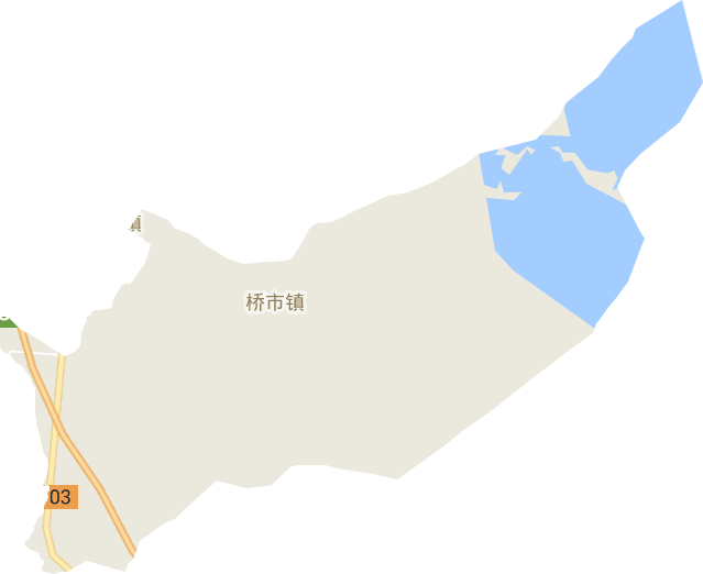 桥市镇电子地图