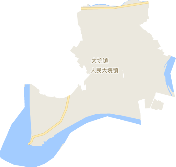 大垸镇电子地图