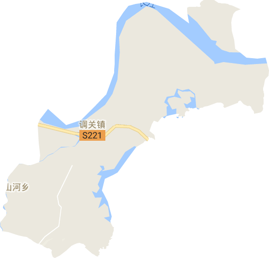 调关镇电子地图