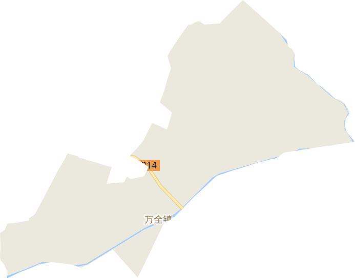 万全镇电子地图