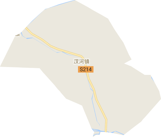 汊河镇电子地图