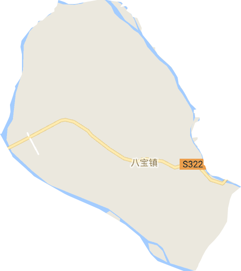 八宝镇电子地图