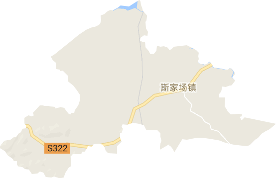 斯家场镇电子地图