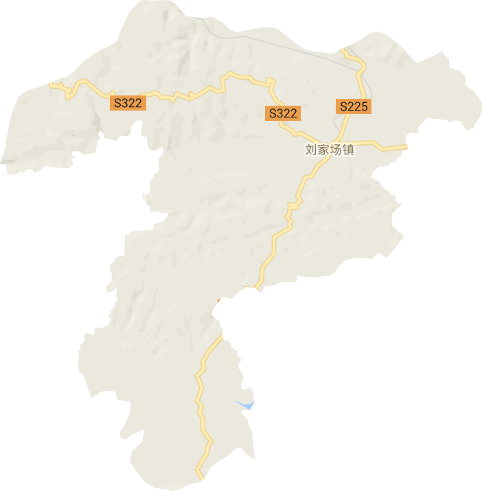 刘家场镇电子地图