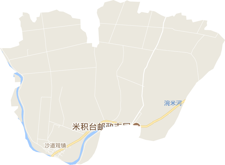 沙道观镇电子地图