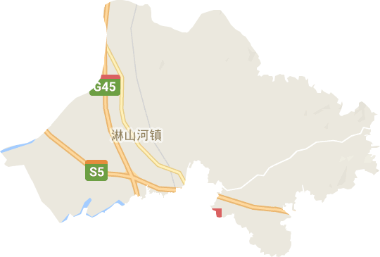 淋山河镇电子地图