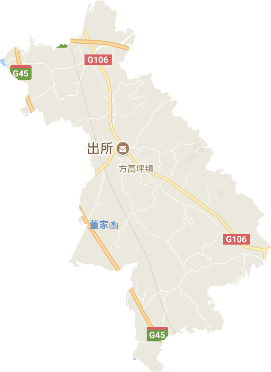方高坪镇电子地图