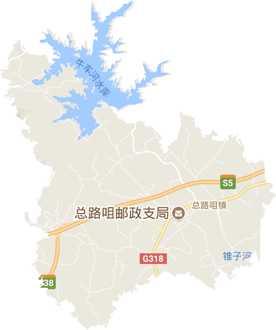 总路咀镇电子地图