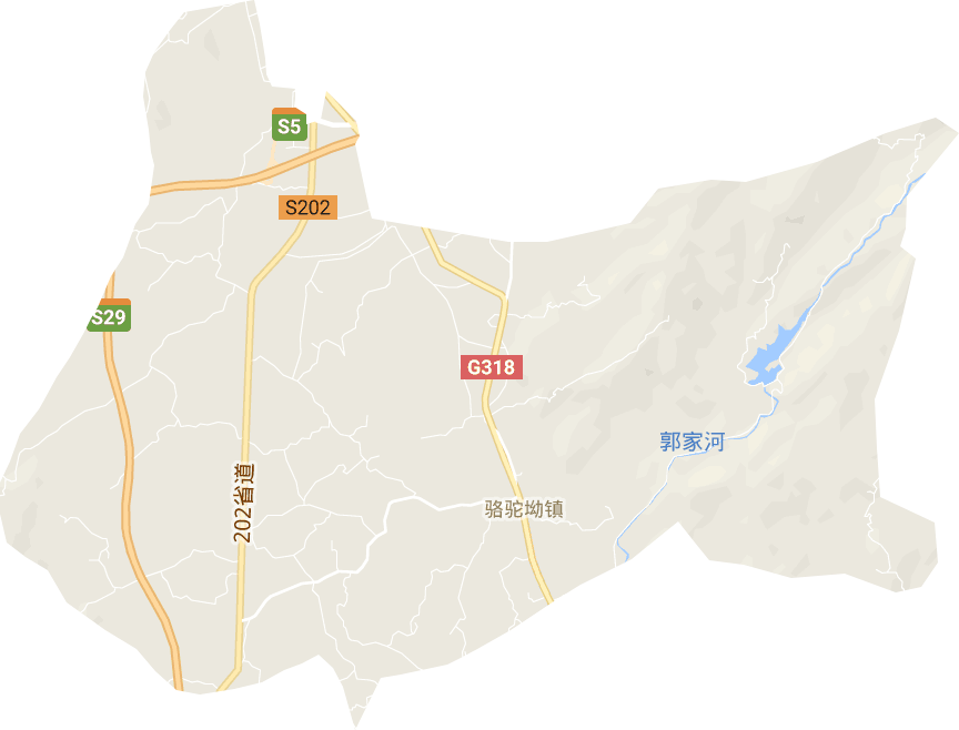 骆驼坳镇电子地图